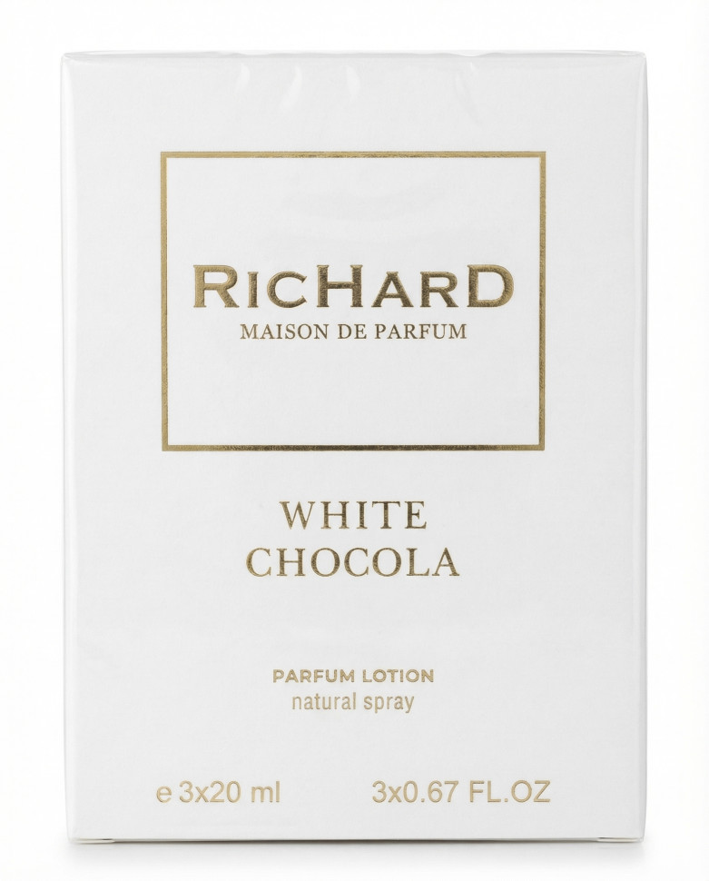 Christian Richard Whiti Chocola 3x20 ml (Парфюмерная вода) — Christian Richard Whiti Chocola 3x20 ml (Парфюмерная вода)