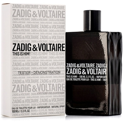 Zadig & Voltaire This is Him! 100ml TESTER (Оригинал) Туалетная вода — Zadig & Voltaire This is Him! 100ml TESTER (Оригинал) Туалетная вода
