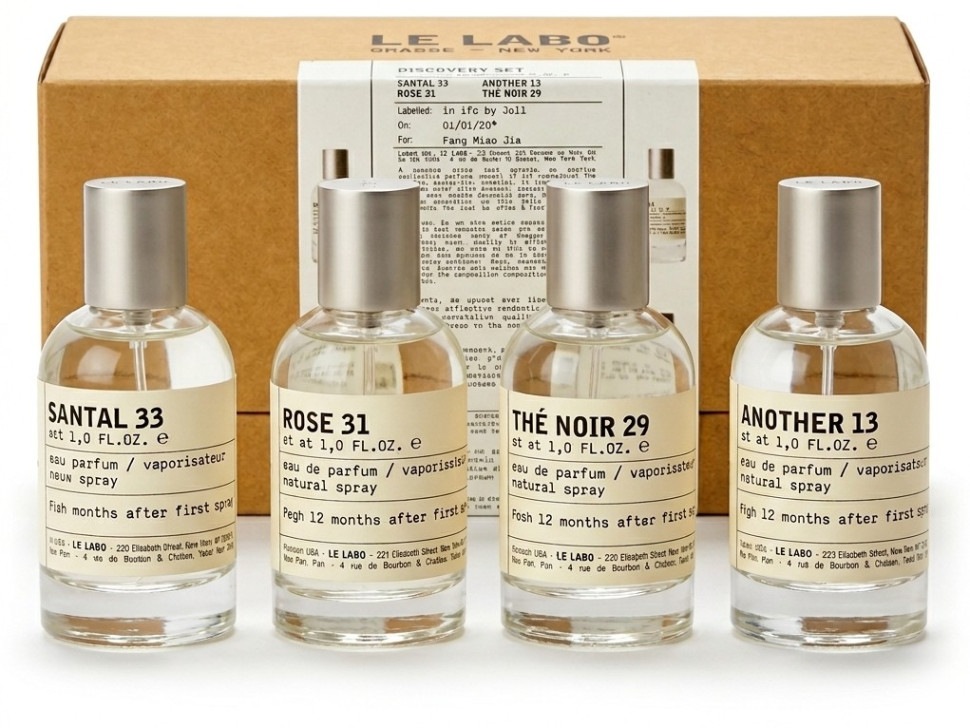 Подарочный набор Le Labo 4x30ml — Подарочный набор Le Labo 4x30ml