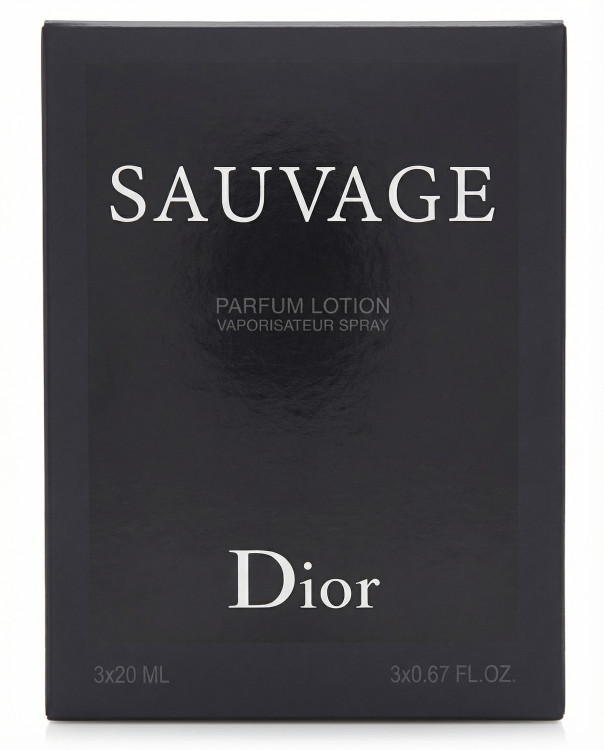 Dior Sauvage 3х20 ml (Парфюмерная вода)