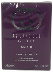 Gucci Guilty Elixir pour femme 3х20 ml (Парфюмерная вода)