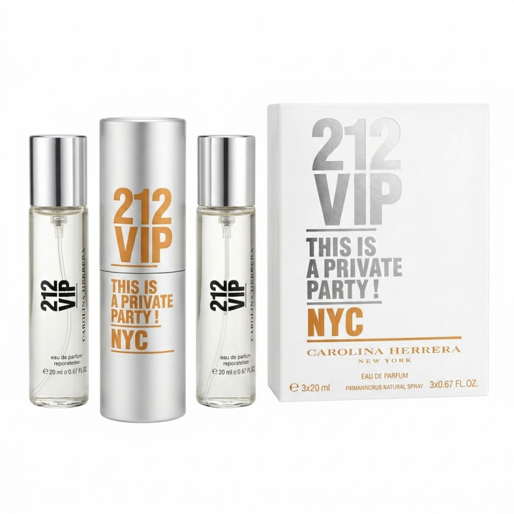 Carolina Herrera 212 VIP 3х20ml (Парфюмерная вода)