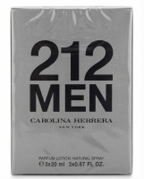 Carolina Herrera 212 men 3х20ml (Туалетная вода)