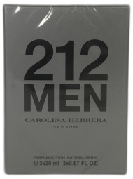 Carolina Herrera 212 men 3х20ml (Туалетная вода)