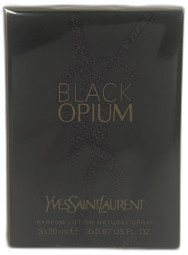 YSL Black Opium 3x20 ml (Парфюмерная вода)