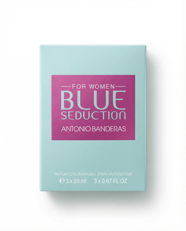 Antonio Banderas Blue Seduction For Women 3х20 ml (Парфюмерная вода)