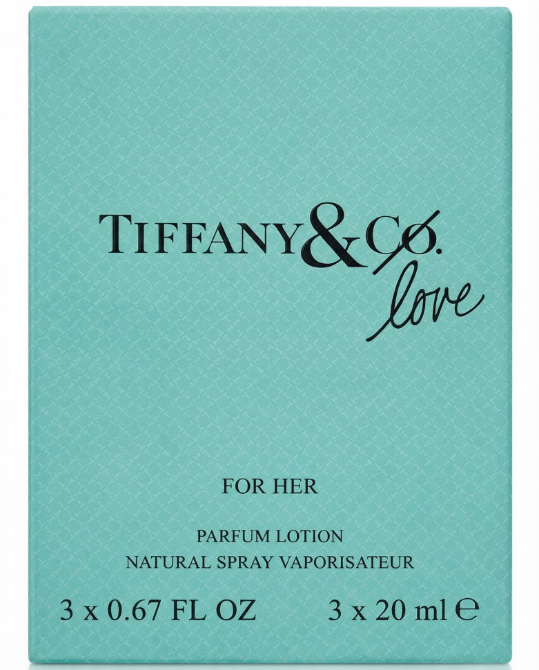 Tiffany Tiffany & Co Love 3x20 ml (Парфюмерная вода) — Tiffany Tiffany & Co Love 3x20 ml (Парфюмерная вода)
