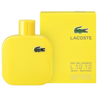 Lacoste Eau De Lacoste L.12.12 Jaune-Optimistic 100ml (Туалетная вода) — Lacoste Eau De Lacoste L.12.12 Jaune-Optimistic 100ml (Туалетная вода)