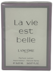 Lancome La Vie Est Belle 3x20 ml (Парфюмерная вода)